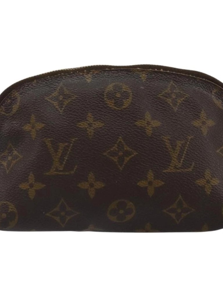 Louis Vuitton Monogram Pochette Cosmetic Pm Pouch M43998 Lv Auth Ba9618
